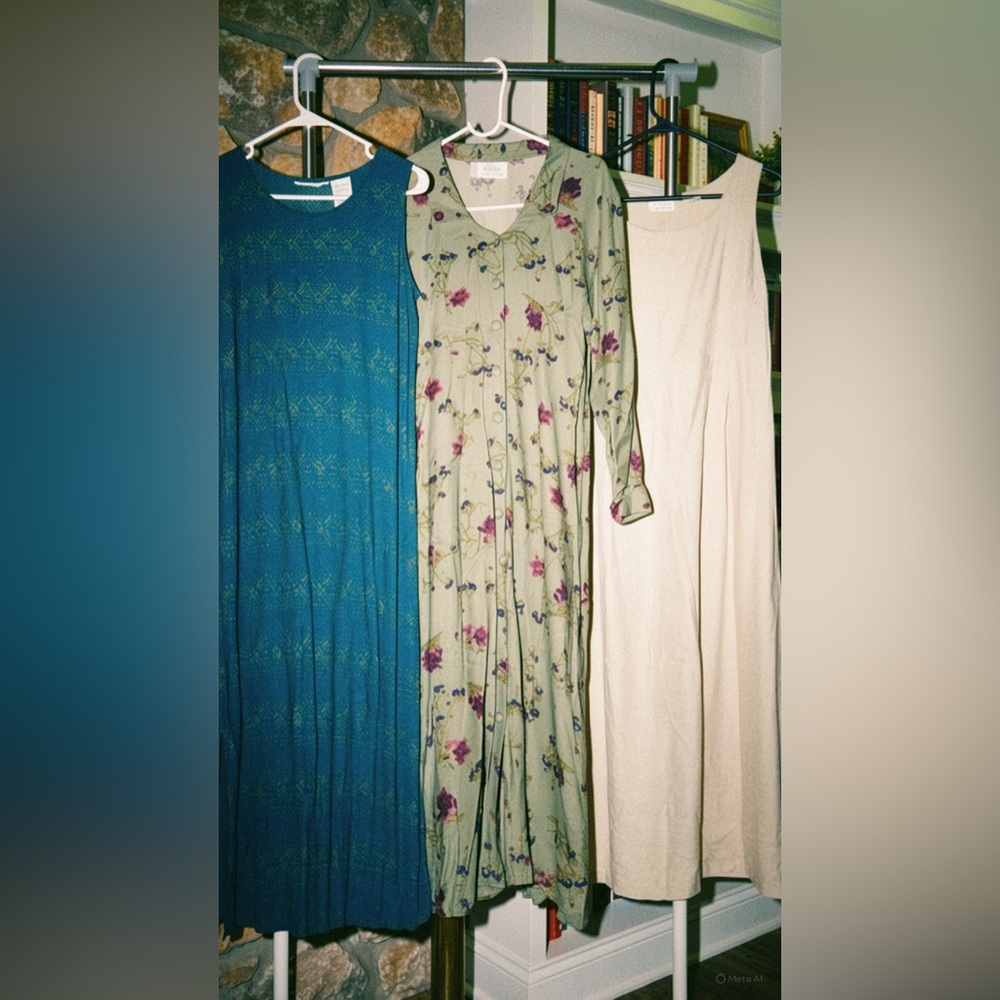 Vintage 90s Boho Dress Bundle - Set of 3. Size S/M/L